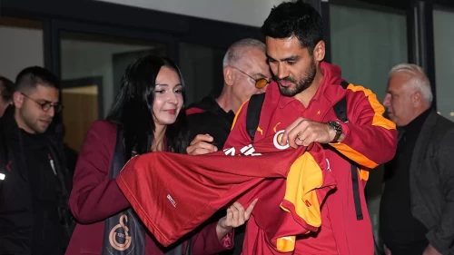 Galatasaray kafilesi Antalya’ya geldi