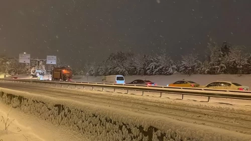 Kar yağışı hayatı olumsuz etkiledi!