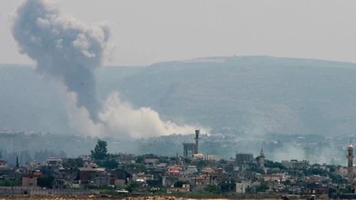 İsrail Lübnan'a hava saldırılarıyla bomba yağdırdı