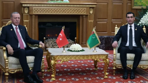 Cumhurbaşkanı Erdoğan: 'Türkmenistan ile işbirliğini her alanda daha ileri taşıyacağız'