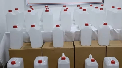 Kocaeli'de 380 litre etil alkol ele geçirildi