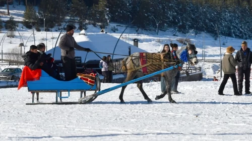 Kış turizminin gözdesi Sarıkamış’ta sezon açıldı, eğlence başladı