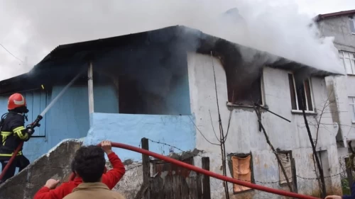 Giresun'da yangın faciası: 1 kişi hayatını kaybetti
