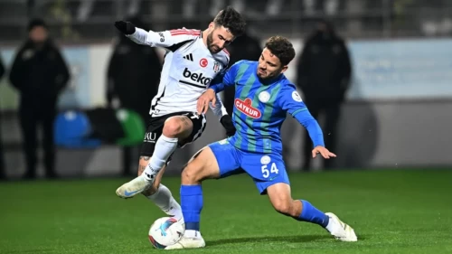 Beşiktaş, Süper Lig'de yarın Çaykur Rizespor'u ağırlayacak