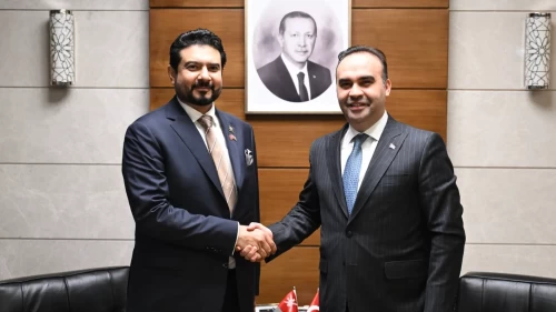 Bakan Kacır, Umman Ticaret Bakanı Al Yousef ile görüştü