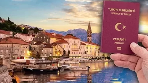 Karadağ'dan Türklere vize kararı