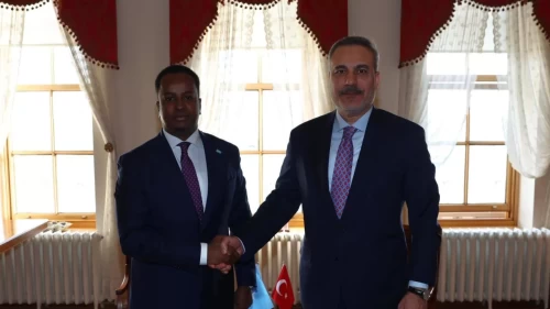 Bakan Fidan, Somalili mevkidaşı Abdüsselam Abdi Ali ile görüştü
