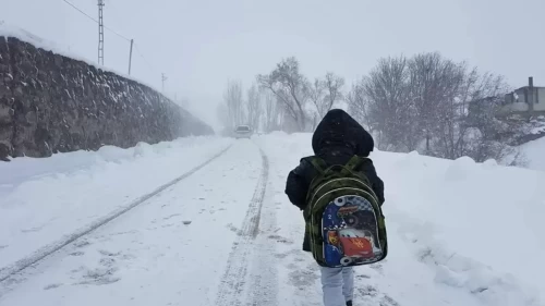 Tunceli’de 3 ilçede taşımalı eğitime kar engeli