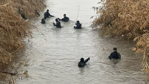 Sulama kanalında arama devam ediyor