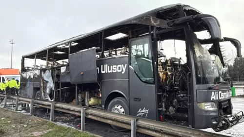 Anadolu Otoyolu’nda facianın eşiğinden dönüldü