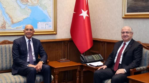 Bakan Güler, ABD Büyükelçisi Barrack'ı kabul etti