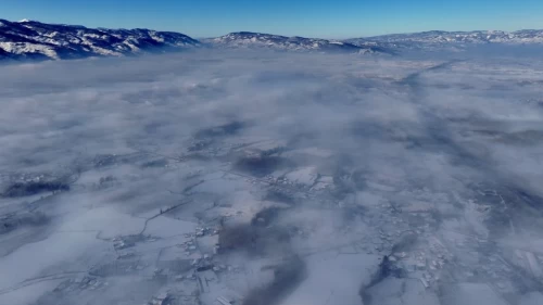 Sürücüler zor anlar yaşadı: Anadolu Otoyolu sisle kaplandı