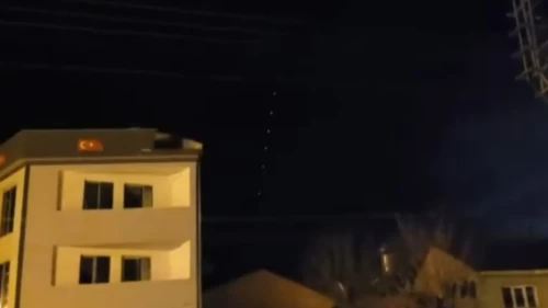 Bursa semalarında görülen gizemli ışıkların sırrı çözüldü