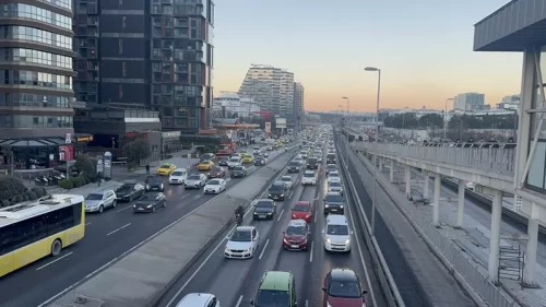İstanbul’da trafik çilesi