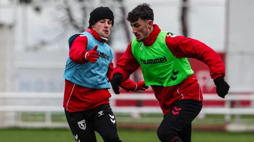 Samsunspor Fenerbahçe maçı hazırlıklarını sürdürdü