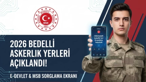 MSB son dakika duyurdu! Gözler e-Devlet’e çevrildi