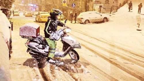 Elazığ'da kuryeler ve motosikletlilere yasak geldi