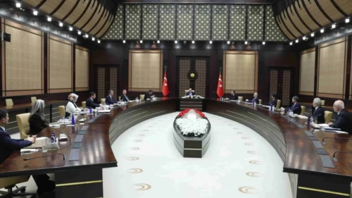 Cumhurbaşkanı Erdoğan, Cumhurbaşkanlığı Politika Kurullarının başkanvekillerini kabul etti