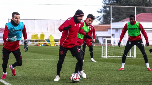 Samsunspor Gençlerbirliği maçı hazırlıklarına başladı