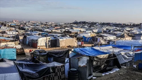 Gazze’de çadırlar yetersiz kaldı