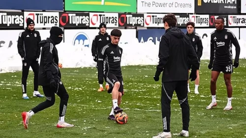 Beşiktaş, Eyüpspor deplasmanı hazırlıklarına başladı