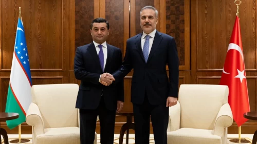 Bakan Fidan, Özbek mevkidaşı Saidov ile görüştü