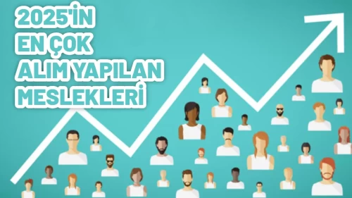 En çok alım yapılan 7 meslek grubu; 2025’te 350.000’den fazla kişi işe alındı