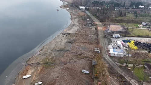 Sapanca Gölü kıyısında kaçak yapılar için yıkım kararı