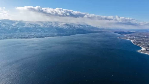 Yağışlar göle can verdi