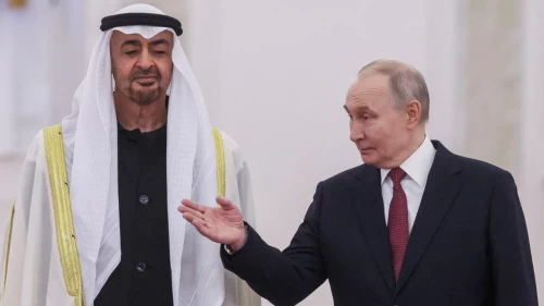 Putin ve Al Nahyan Moskova’da bir araya geldi