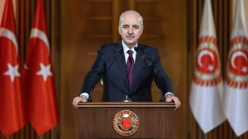 TBMM Başkanı Kurtulmuş’tan net mesaj: Türkiye’nin güçlü olmaktan başka çaresi yok