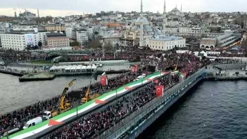 Büyük Gazze Yürüyüşü uluslararası basında
