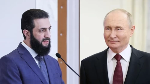 Putin ve Ahmed Şara yarın görüşecek