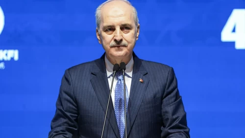 TBMM Başkanı Kurtulmuş, Milli Dayanışma, Kardeşlik ve Demokrasi Komisyonu üyeleriyle görüştü