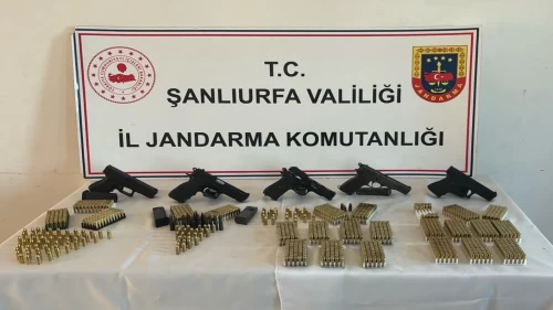 Şanlıurfa’da düğmeye basıldı! Ruhsatsız silah operasyonu
