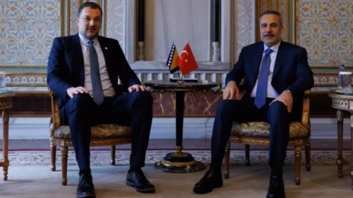 Fidan, Bosna Hersek Dışişleri Bakanı Konakovic ile görüştü