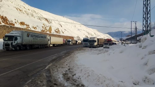Bingöl-Erzurum kara yolu ağır tonajlı araç trafiğine kapatıldı