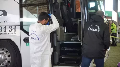 Edirne otogarda dehşet!