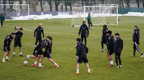 Gaziantep FK, Gençlerbirliği maçı hazırlıklarını sürdürdü
