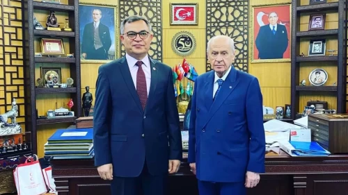 MHP’li Şahin’den Lider Devlet Bahçeli’ye kutlama