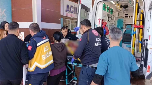 Adıyaman yolunda korkutan kaza! Tekeri çıkan otomobil takla attı