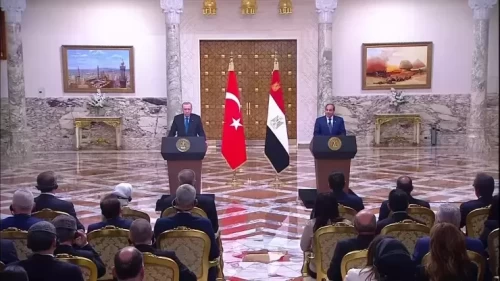 Cumhurbaşkanı Erdoğan ve Sisi'den tarihi basın toplantısı: "Suriye'nin toprak bütünlüğü önemli"