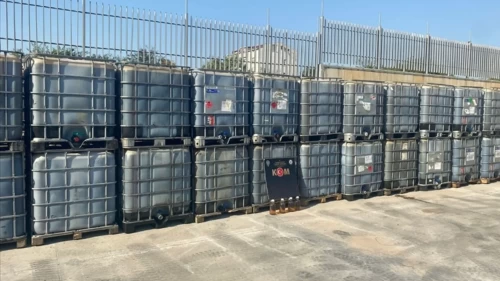 9 gözaltı, 242 bin litre akaryakıta el konuldu