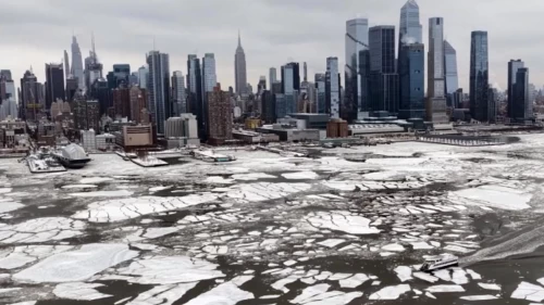 New York'ta dondurucu soğuklar can aldı