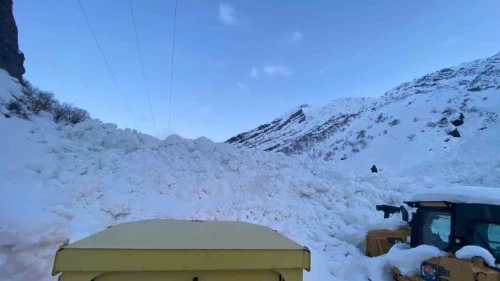 Şırnak'ta çığ düştü! 4 köy yolu kapandı