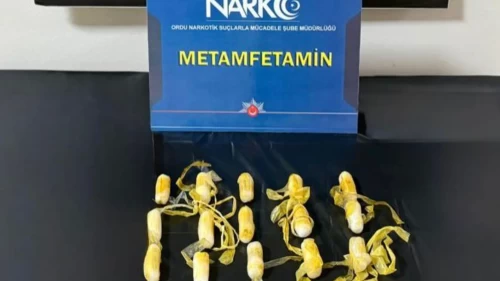 Ordu’da narkotik polisinin dikkati facianın önüne geçti