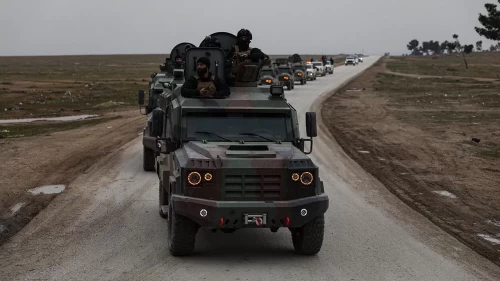 Suriye ordusu zırhlı araçlarla Haseke merkezine girdi