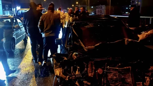 Samsun'da bir anlık gaflet ortalığı savaş alanına çevirdi!