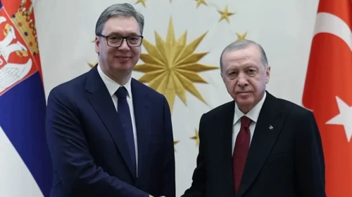 Cumhurbaşkanı Recep Tayyip Erdoğan imza töreni sonrası açıkladı: Sırbistan'la ticaret hedefimiz 5 milyar dolar