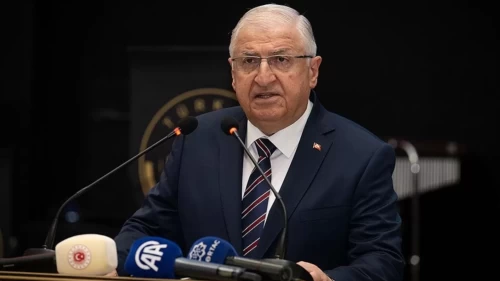 Bakan Güler: 'PKK ve iltisaklı yapılar silahlarını koşulsuz teslim etmeli'